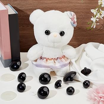 『即購入◎即日発送』手作り人形 Amazon.co.jp: OLYCRAFT 60個6スタイル ぬいぐるみ目 楕円